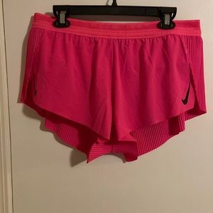 NWT hot pink Nike running shorts